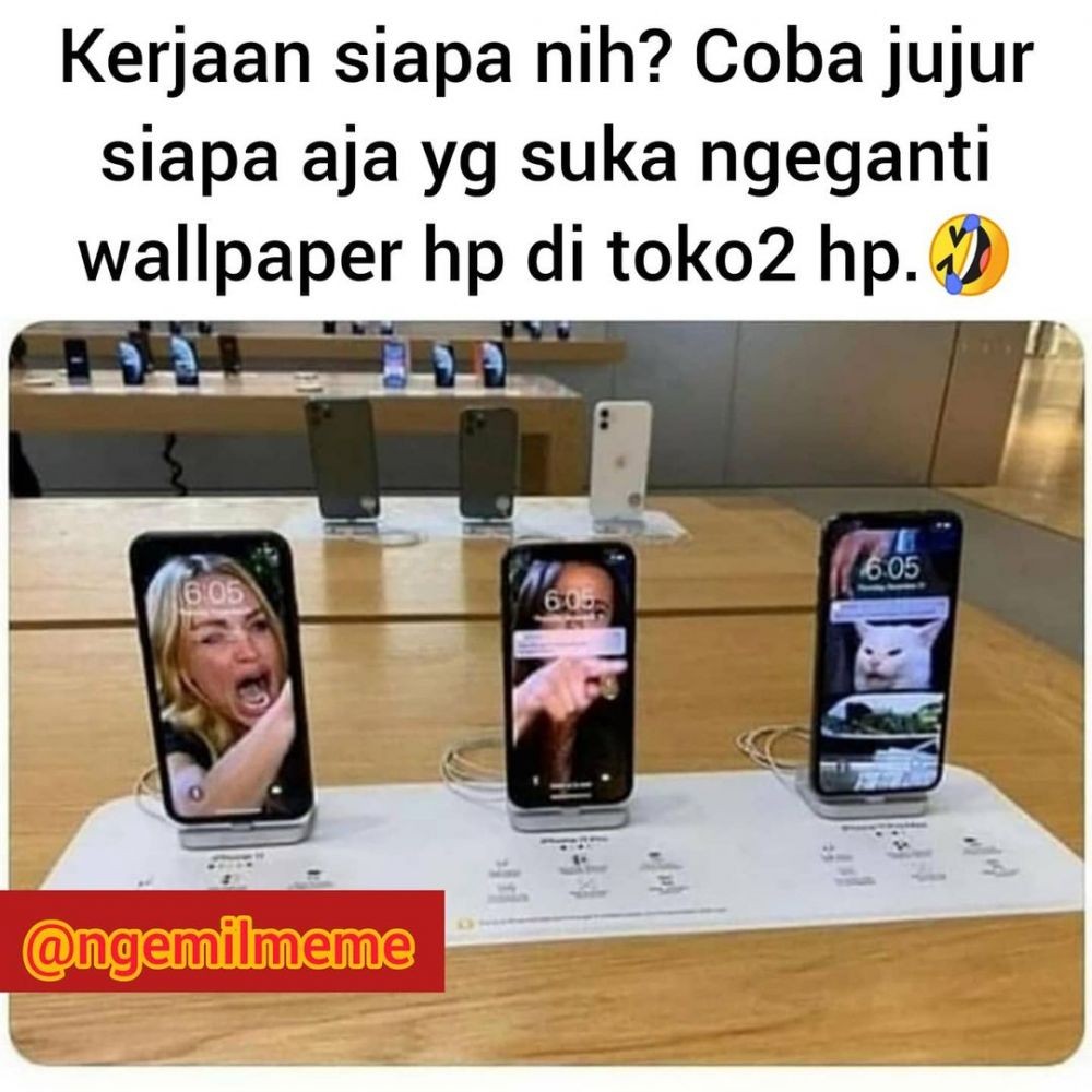 Kelakuan nyeleneh orang di toko hp bikin tepuk jidat